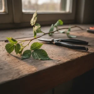 himbeeren schneiden