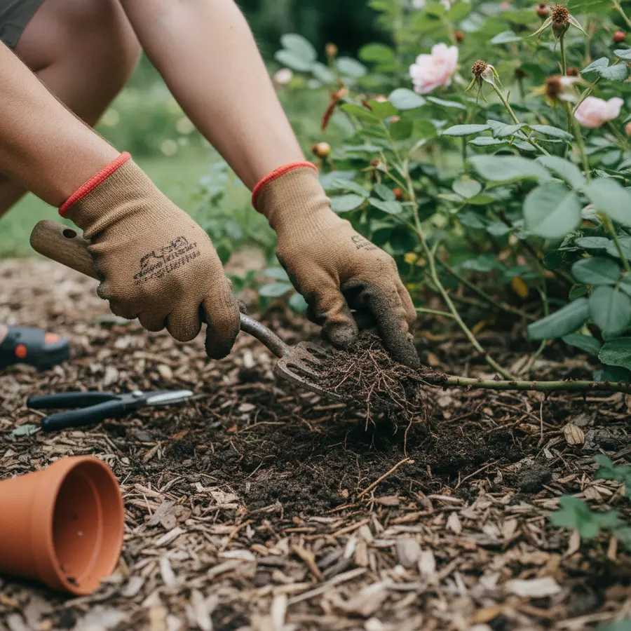Kartoffelrose (Rosa rugosa): Tipps zu Pflanzen, Pflege & Schnitt - Photo Kartoffelrose pflanzen und Wurzeltriebe im Spätsommer entfernen