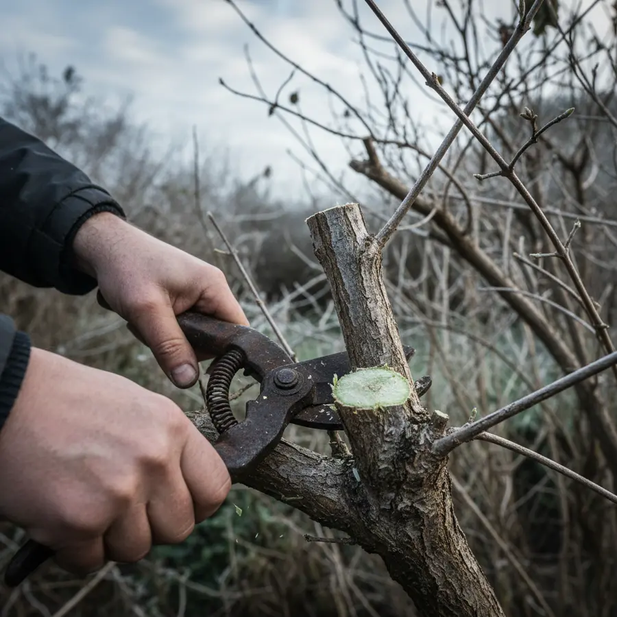 sommerflieder schneiden