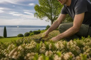 niedrige-hecke-mit-blueten
